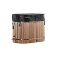 Load image into Gallery viewer, DCT Oval Barrel Tub Cold Plunge (50-P) Pacific Cedar - 3/4 IN-OUT without Motor Full View 3