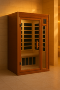 Load image into Gallery viewer, Dynamic “Barcelona” 1-2 Person Low EMF FAR Infrared Sauna Full View 2