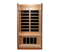 Load image into Gallery viewer, Dynamic “Barcelona” 1-2 Person Low EMF FAR Infrared Sauna Full View 4