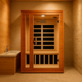 Load image into Gallery viewer, Dynamic “Cordoba” 2-Person Low EMF FAR Infrared Sauna Full View