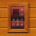 Load image into Gallery viewer, Dynamic “San Marino” 2-Person Low EMF FAR Infrared Sauna Screen View