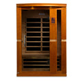 Load image into Gallery viewer, Dynamic “Vittoria” 2-Person Low EMF FAR Infrared Sauna Full View 3
