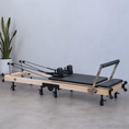 Load image into Gallery viewer, Foldable Reformer – Compact Pilates Equipment for Home Use Full View
