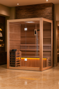 Load image into Gallery viewer, Golden Designs "Hanko" 2-3 Person Traditional Sauna (GDI-7202-01)