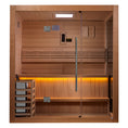 Load image into Gallery viewer, Golden Designs "Forssa" 3-4 Person Traditional Sauna (GDI-7203-01) Full View 3