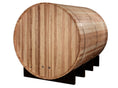 Load image into Gallery viewer, Golden Designs “Klosters” 6-Person Traditional Barrel Sauna Full View 3