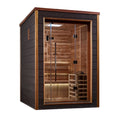 Load image into Gallery viewer, Golden Designs “Narvik” 2-Person Traditional Indoor/Outdoor Sauna Full View 3