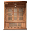 Load image into Gallery viewer, Maxxus “Montielmar” 3-Person Near Zero EMF FAR Infrared Sauna Full View 4