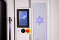 Load image into Gallery viewer, Control panel of a cryotherapy chamber with digital display and buttons.