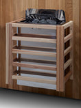 Load image into Gallery viewer, 2025 Golden Designs "Engelberg" 6 Person Traditional Steam Sauna (GDI-7060-01) Wooden Shelf
