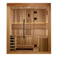 Load image into Gallery viewer, 2025 Golden Designs Updated "Copenhagen" 3 Person Traditional Sauna (GDI-7389-02) Full View

