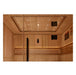 2025 Golden Designs Updated "Osla" 6 Person Traditional Sauna (GDI-7689-02) Inside View