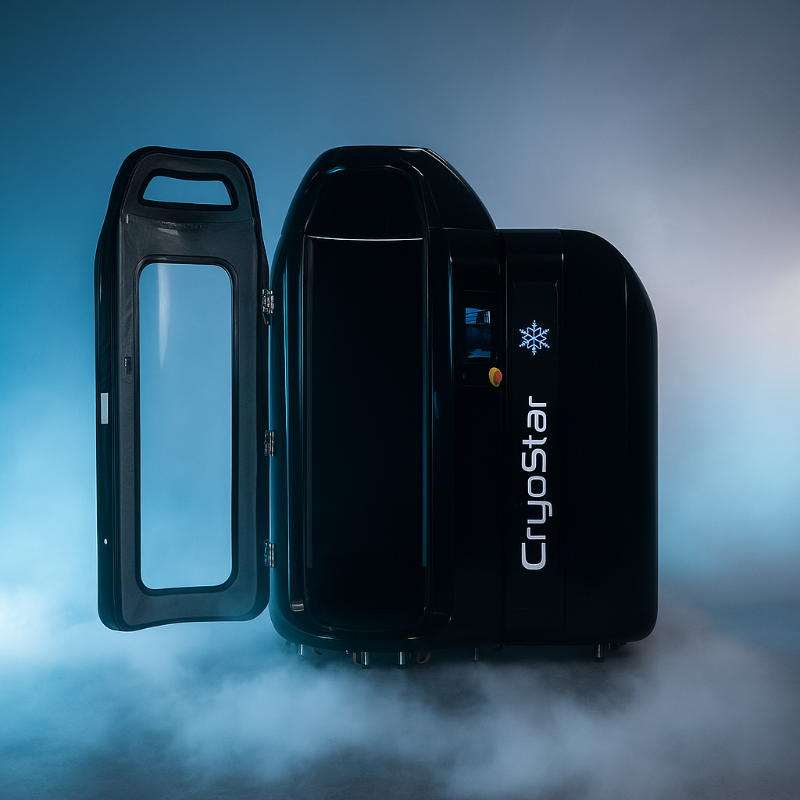 Antarctica Whole Body Chamber Electric Cryotherapy Chamber Full View