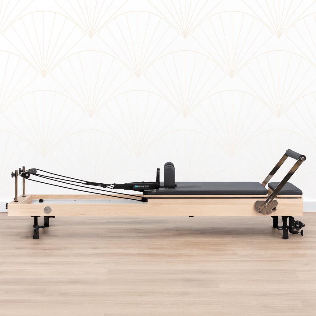 Vertical Reformer – Space-Saving Wall-Mounted Pilates System for Home Full View 2