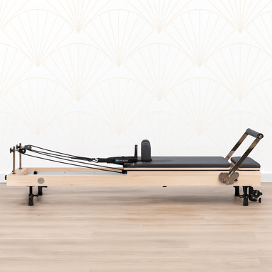 Vertical Reformer – Space-Saving Wall-Mounted Pilates System for Home Full View 2
