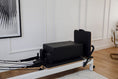 Load image into Gallery viewer, CoreCollab Queen Studio Pilates Reformer Black Half View
