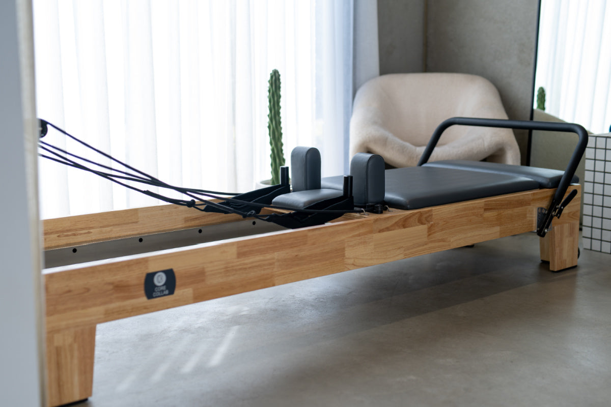 CoreCollab Studio ECO Pilates Reformer Half View 2