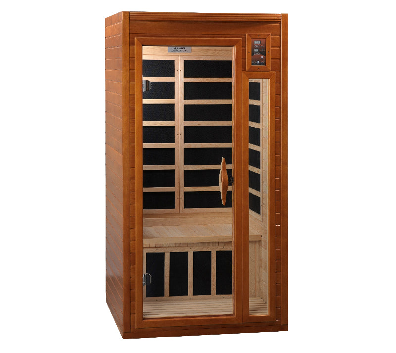 Dynamic “Barcelona” 1-2 Person Low EMF FAR Infrared Sauna Full View 3