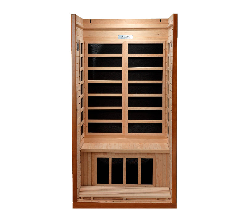 Dynamic “Barcelona” 1-2 Person Low EMF FAR Infrared Sauna Full View 4
