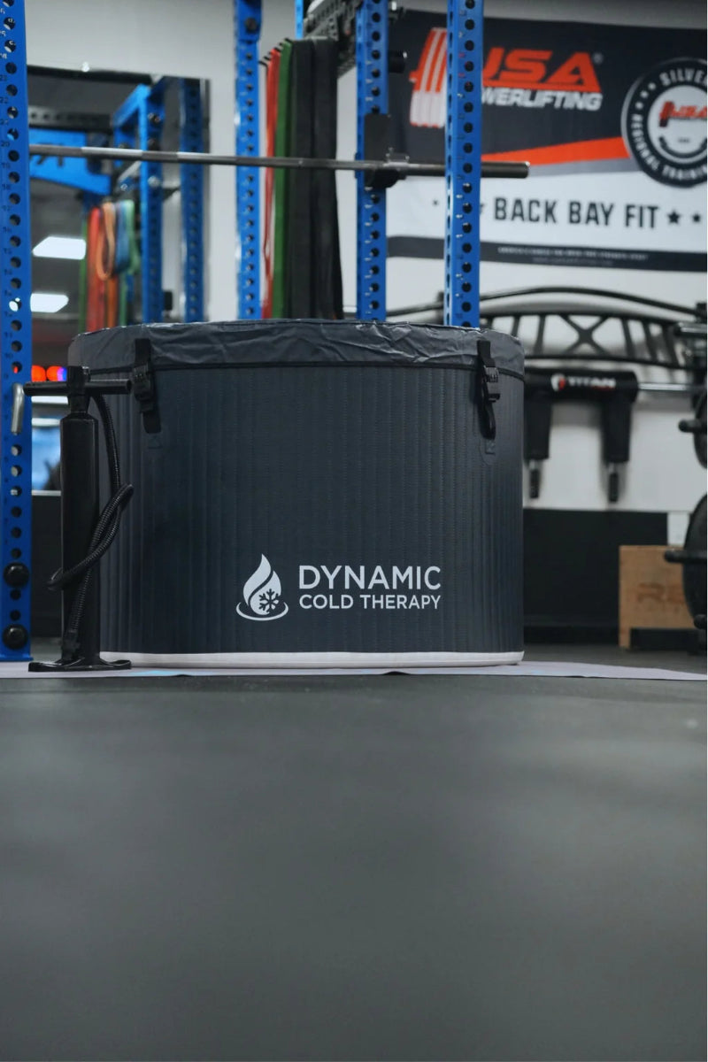 Dynamic Cold Therapy Tub with Insulated Lid — Premium Portable Ice Bath for Recovery & Performance Full View 4