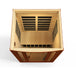 Dynamic “San Marino” 2-Person Low EMF FAR Infrared Sauna Full View 5