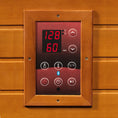Load image into Gallery viewer, Dynamic “Santiago” 2-Person Full Spectrum Infrared Sauna Control View
