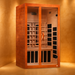 Dynamic “Santiago” 2-Person Full Spectrum Infrared Sauna Full View 2