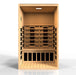 Dynamic “Santiago” 2-Person Full Spectrum Infrared Sauna Full View 3