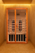 Dynamic “Santiago” 2-Person Full Spectrum Infrared Sauna Full View