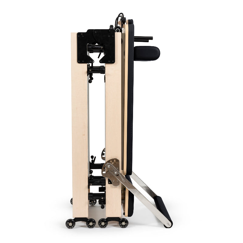 Elina Pilates Fold Reformer For Home Side View