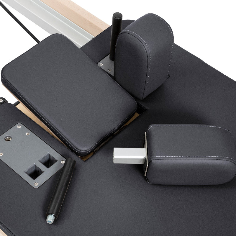 Elina Pilates Vertical Reformer For Home Folded Parts View