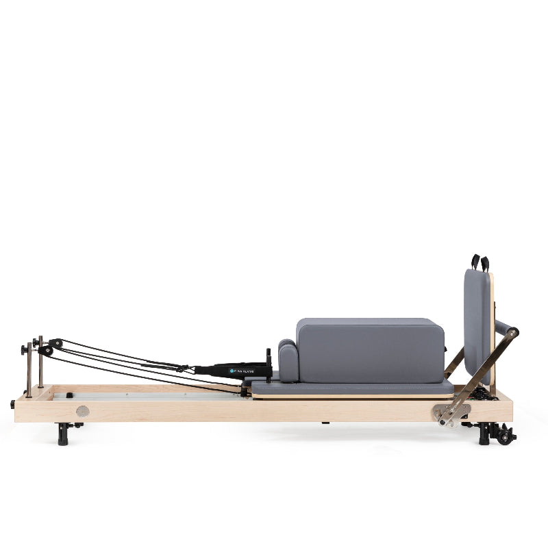 Elina Pilates Vertical Reformer For Home Gray Folded Folded View