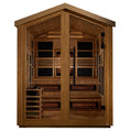 Load image into Gallery viewer, Golden Designs “Kaskinnen” 6-Person Full Spectrum Hybrid Outdoor Sauna Full View 3
