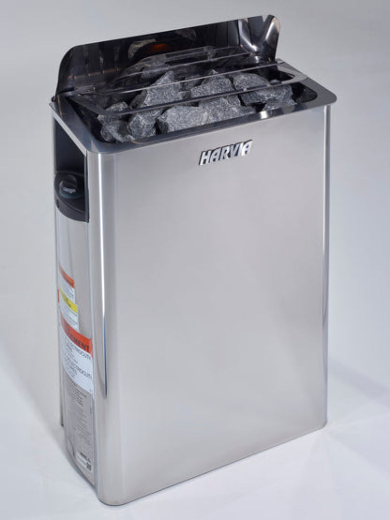 Golden Designs “Klosters” 6-Person Traditional Barrel Sauna Stove View