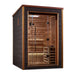 Golden Designs “Narvik” 2-Person Traditional Indoor/Outdoor Sauna Full View 3