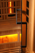 Load image into Gallery viewer, Golden Designs “Reserve Edition” 4-Person Full Spectrum Infrared Sauna with Himalayan Salt Bar Full View 4
