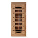 Golden Designs “Reserve Edition” 4-Person Full Spectrum Infrared Sauna with Himalayan Salt Bar Panel View 2