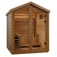 Load image into Gallery viewer, Golden Designs “Savonlinna” 3-Person Traditional Barn Outdoor Sauna Full View 3
