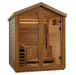 Golden Designs “Savonlinna” 3-Person Traditional Barn Outdoor Sauna Full View 3