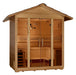 Golden Designs “Vorarlberg” 5-Person Traditional Outdoor Sauna Full View 3