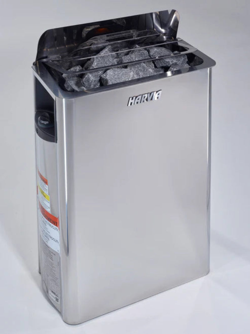 Golden Designs “Zurich” 4-Person Traditional Barrel Sauna with Bronze Privacy Glass Stove View 3