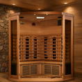 Load image into Gallery viewer, Maxxus 3-Person Full Spectrum Infrared Sauna Full View
