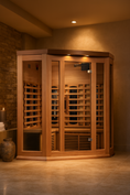 Load image into Gallery viewer, Maxxus 3-Person Full Spectrum Infrared Sauna Full View 2
