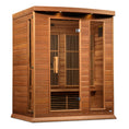 Load image into Gallery viewer, Maxxus “Montielmar” 3-Person Near Zero EMF FAR Infrared Sauna Full View 3
