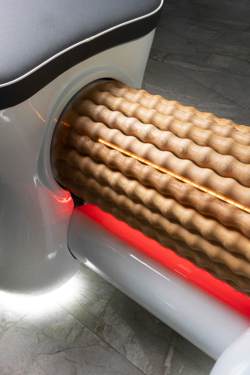 RollStar Lymphatic Massage Roller Close View 2