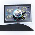 Load image into Gallery viewer, Digital display screen on a medical device with user interface elements.
